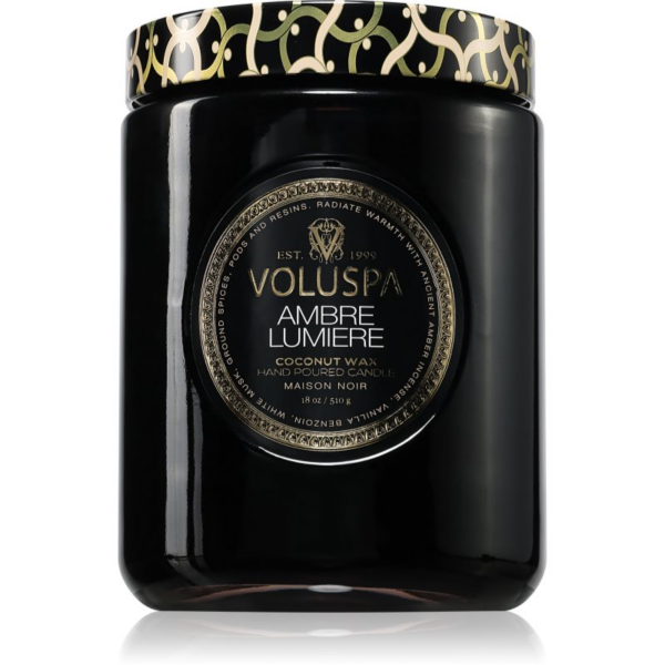 VOLUSPA Maison Noir Ambre Lumiere illatgyertya 510 g-ár