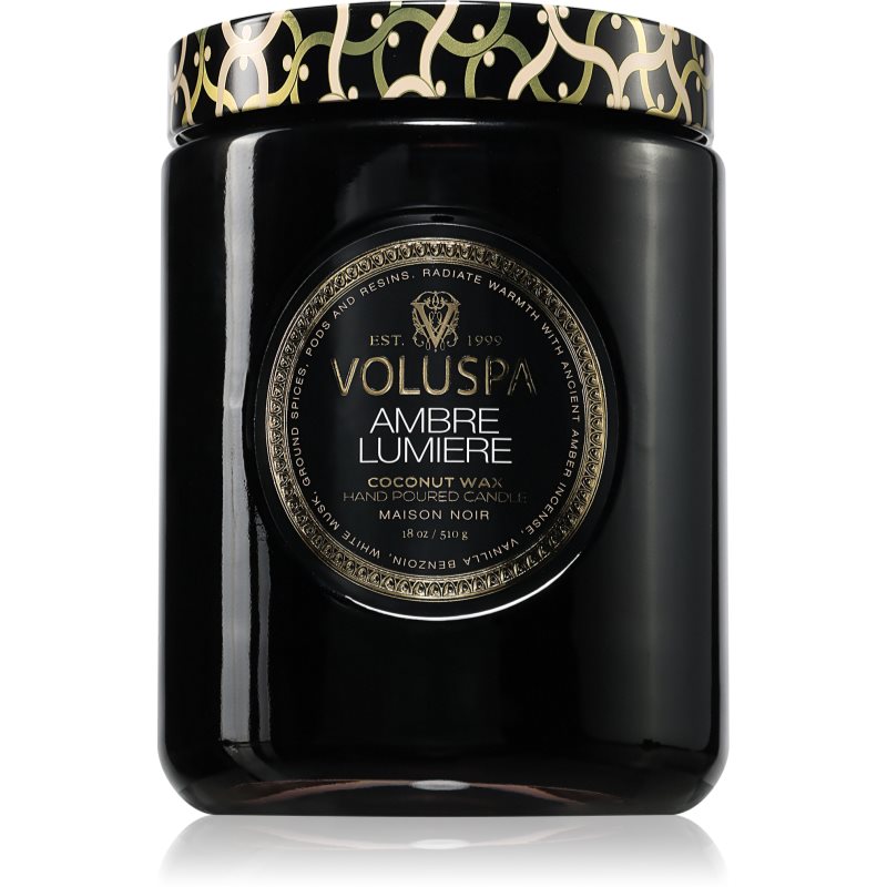 VOLUSPA Maison Noir Ambre Lumiere illatgyertya 510 g-ár