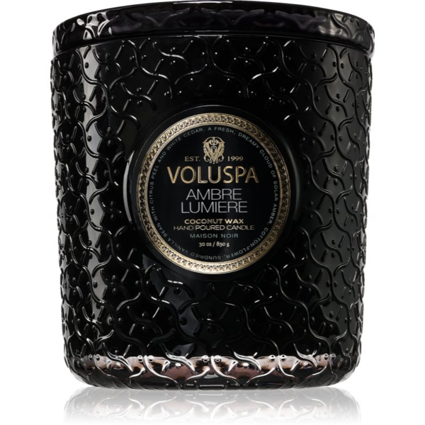 VOLUSPA Maison Noir Ambre Lumiere illatgyertya 850 g