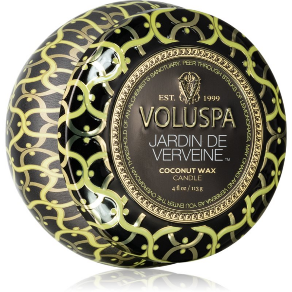 VOLUSPA Maison Noir Jardin De Verveine illatgyertya alumínium dobozban 113 g-ár