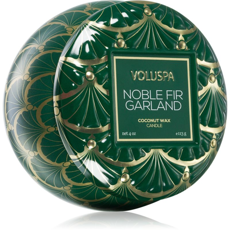 VOLUSPA Noble Fir Garland illatgyertya alumínium dobozban 113 g-ár