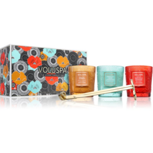 VOLUSPA XXV Anniversary Icons Candle Trio illatgyertya ajándékszett 3x142 g-ár