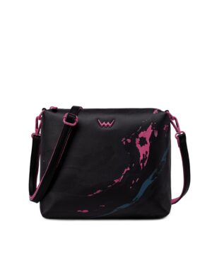 VUCH Coalie Marble Black Handbag