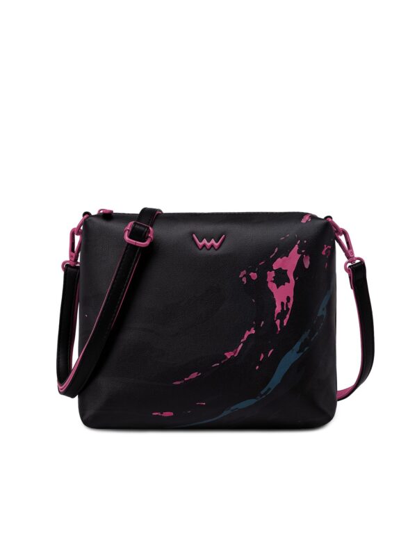 VUCH Coalie Marble Black Handbag