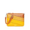 VUCH Coalie Striped Yellow Handbag