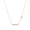 VUCH Ederne Rose Gold Necklace