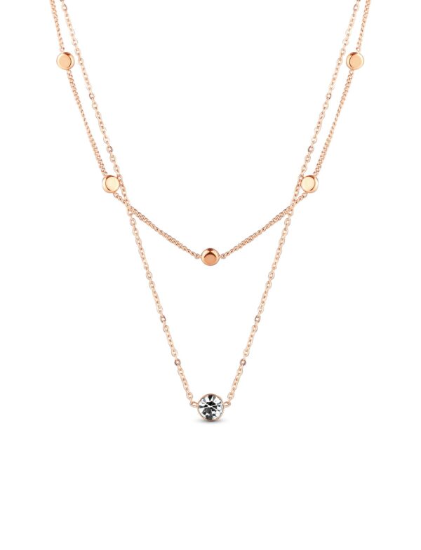 VUCH Elista Rose Gold Necklace