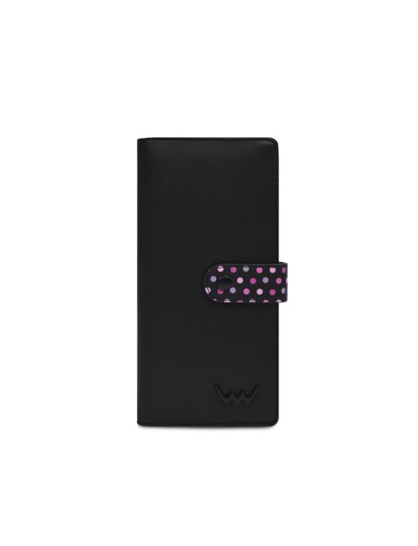 VUCH Hermione Dot Black Wallet
