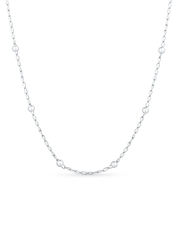 VUCH Kruwen Silver Necklace