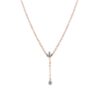 VUCH Krystel Rose Gold Necklace