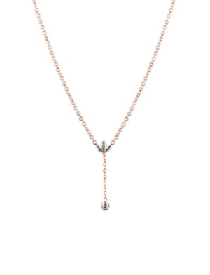 VUCH Krystel Rose Gold Necklace