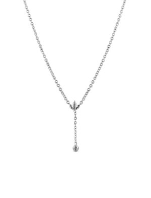 VUCH Krystel Silver Necklace