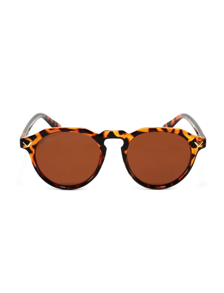 VUCH Lansa Design Brown Sunglasses