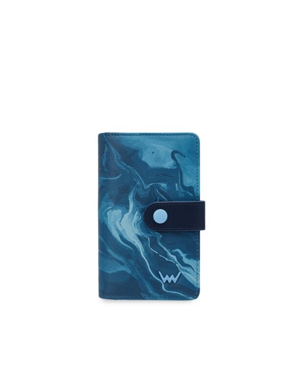VUCH Maeva Middle Marble Blue Wallet