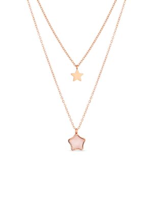 VUCH Moore Rose Gold Necklace