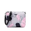 VUCH Nuria Flowers Line Grey Handbag