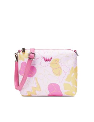 VUCH Nuria Flowers Line Pink Handbag