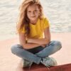 Valueweight Fruit of the Loom Yellow T-shirt