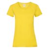 Valueweight Fruit of the Loom Yellow T-shirt