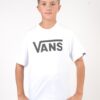 Vans CLASSIC white/black kids short sleeve tee - white - Girls