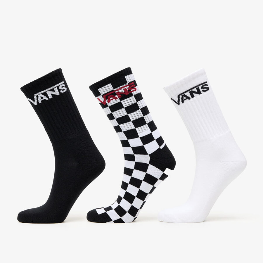 Vans Classic Crew Black/ White 42.5-47-alacsony-ár