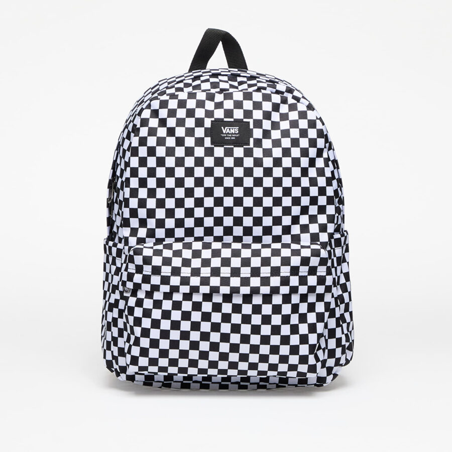 Vans Old Skool Check Backpack Black/ White Universal-alacsony-ár