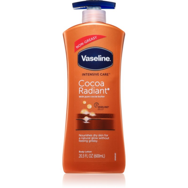 Vaseline Cocoa Radiant Body Lotion testápoló tej száraz bőrre 600 ml-ár
