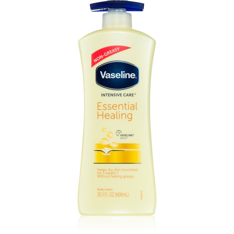 Vaseline Intensive Care hidratáló testápoló tej pumpás Essential Healing 600 ml-Ár