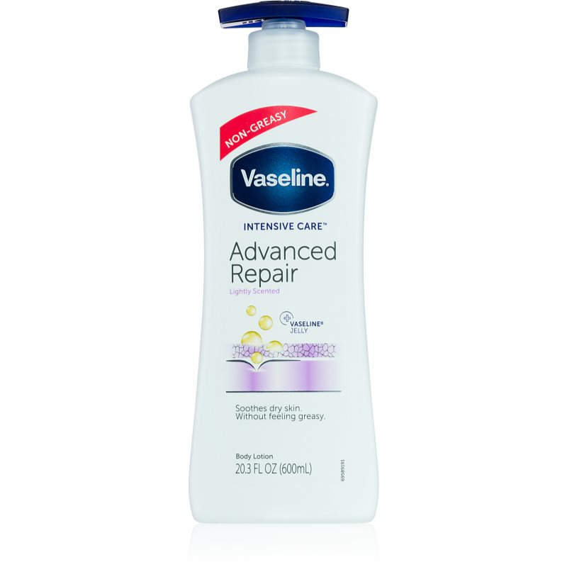 Vaseline Intensive Care regeneráló testápoló tej pumpás 600 ml-Ár