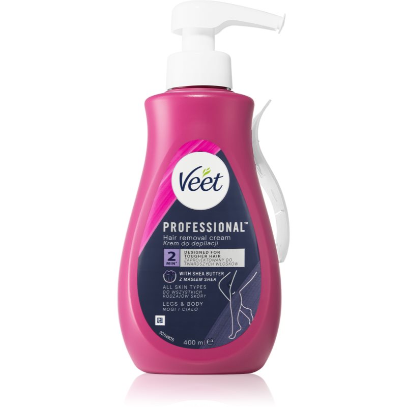 Veet Professional All Skin Types szőrtelenítő krém minden bőrtípusra 400 ml-Ár