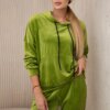 Velour set kangaroo sweatshirt + kiwi trousers