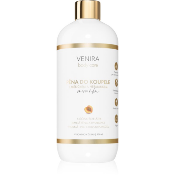 Venira Bath Foam with Calendula and Chamomile habfürdő Apricot 500 ml-Ár
