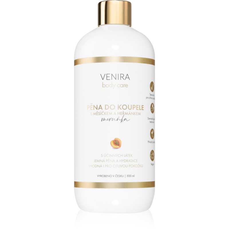 Venira Bath Foam with Calendula and Chamomile habfürdő Apricot 500 ml-Ár