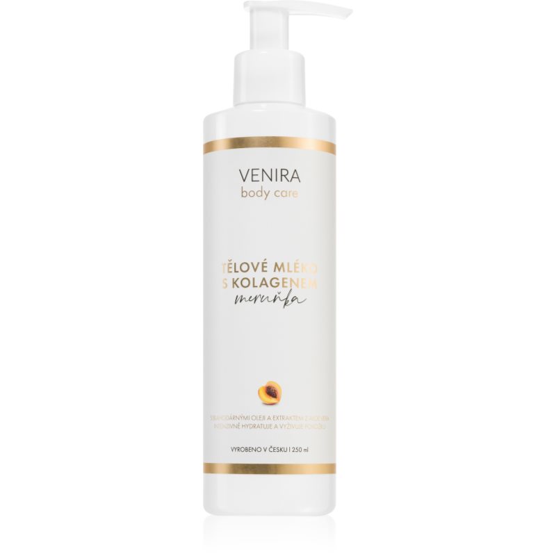 Venira Body Lotion with Collagen hidratáló testápoló tej Apricot 250 ml-Ár