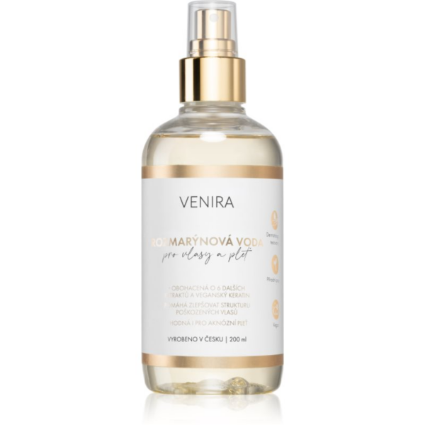 Venira Rosemary water leöblítést nem igénylő ápolás arcra