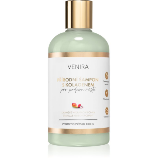 Venira Shampoo for Hair Growth természetes sampon kollagénnel illattal Mango-Lychee 300 ml-Ár