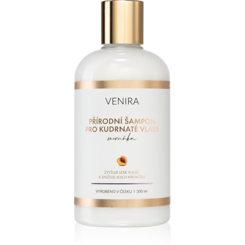 Venira Shampoo for curly hair természetes sampon Apricot 300 ml-Ár