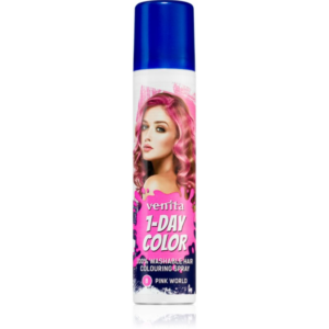 Venita 1-Day Color színező spray hajra árnyalat No. 8 - Pink World 50 ml-Ár
