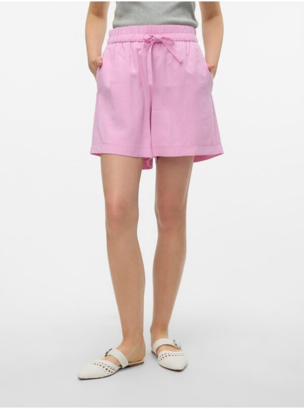 Vero Moda Carmen Women's Light Pink Shorts - Women