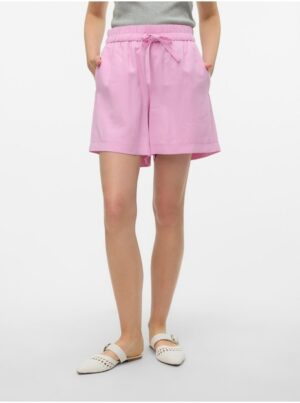 Vero Moda Carmen Women's Light Pink Shorts - Women