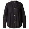 Vero Moda Curve Blúz 'Bumpy'  fekete-Hungary