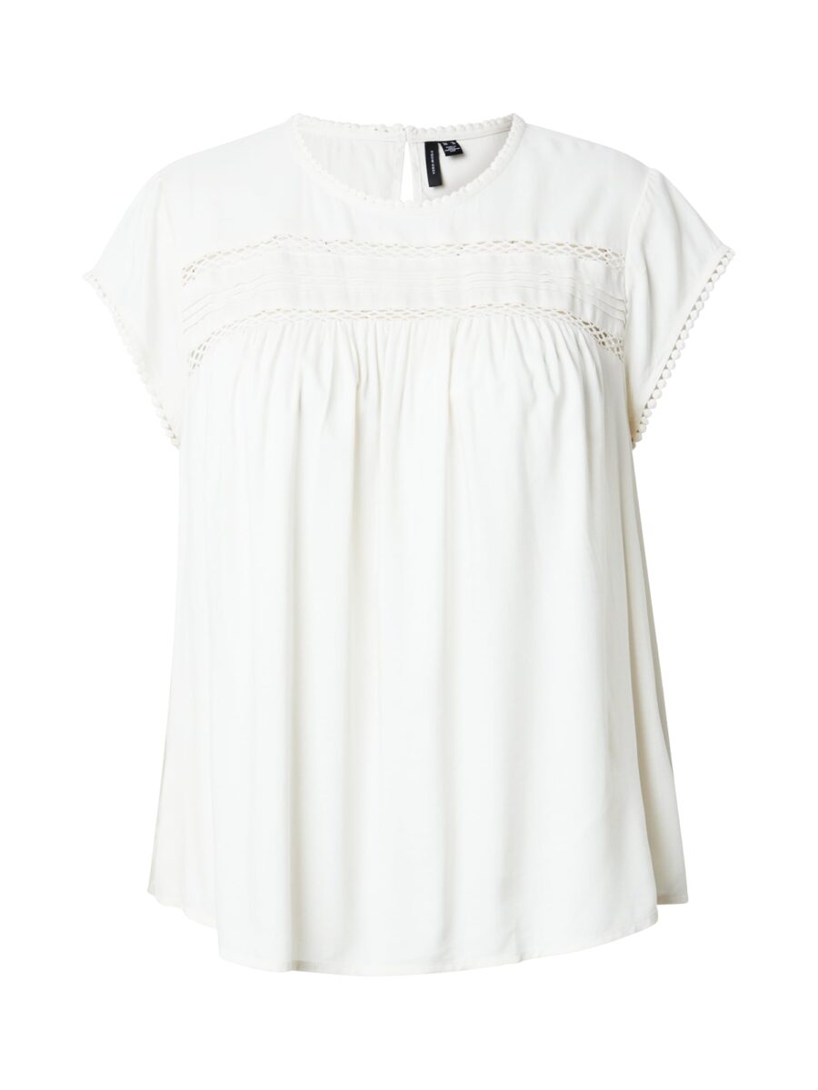 Vero Moda Curve Blúz 'VMDebbie'  piszkosfehér-hu