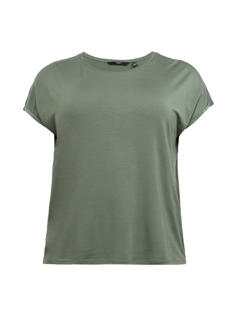 Vero Moda Curve Póló 'Aya'  khaki-Hungary
