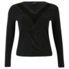 Vero Moda Curve Póló 'PHINE'  fekete-Hungary