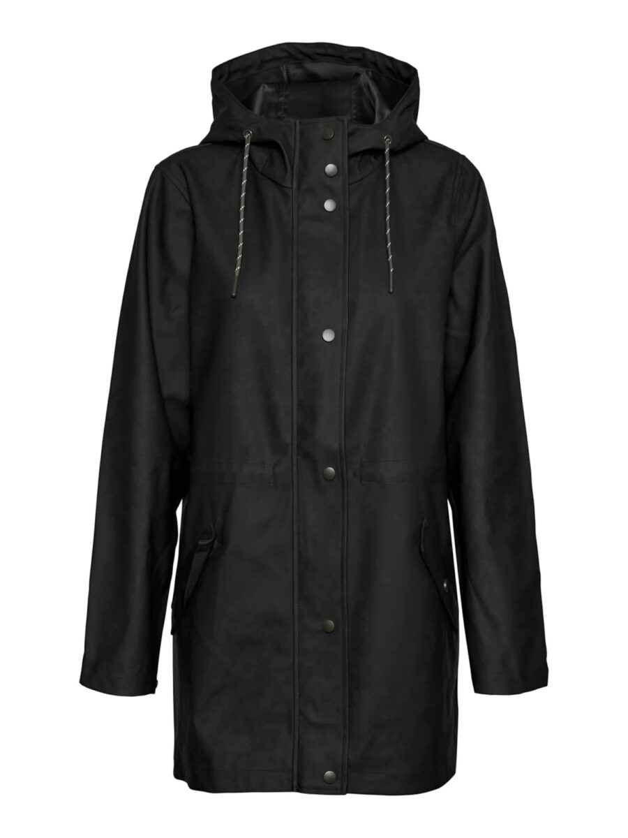 Vero Moda Petite Átmeneti parka 'VMMalou'  fekete-hu