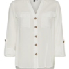 Vero Moda Tall Blúz 'Bumpy'  piszkosfehér-Hungary