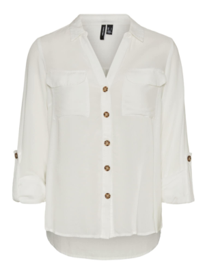 Vero Moda Tall Blúz 'Bumpy'  piszkosfehér-Hungary