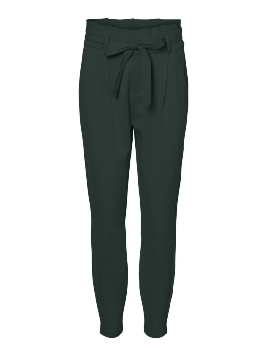 Vero Moda Tall Élére vasalt nadrágok 'VMEva'  sötétzöld-Hungary