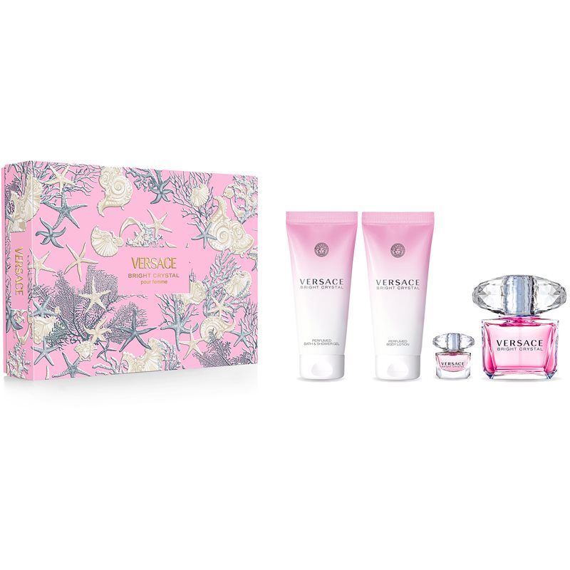 Versace Bright Crystal ajándékszett hölgyeknek