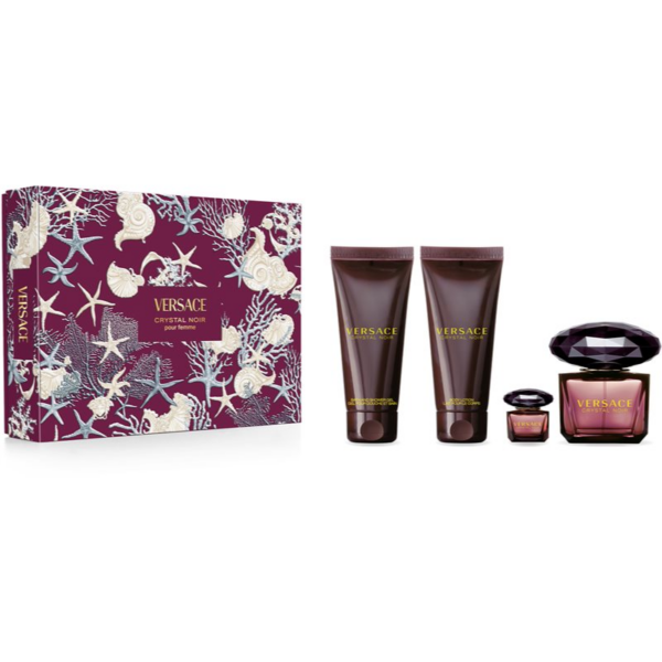 Versace Crystal Noir ajándékszett hölgyeknek